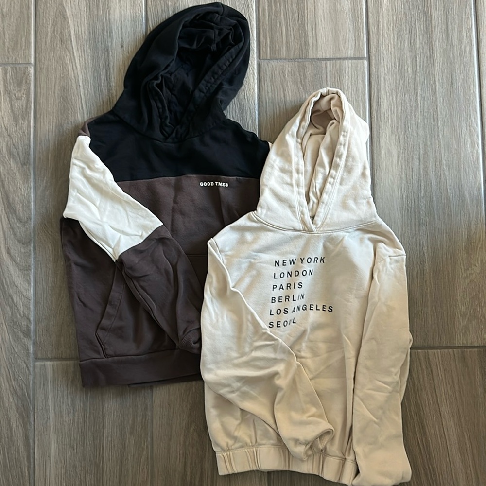 H&M - (2) Hoodies Size 8-10